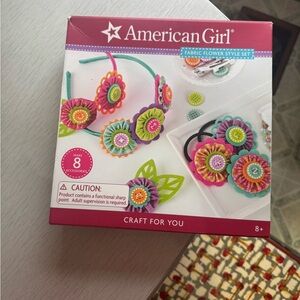 American Girl Fabric Flower Style Set